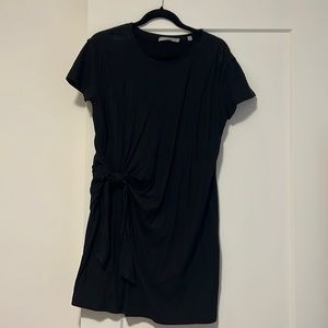 Vince front tie dress